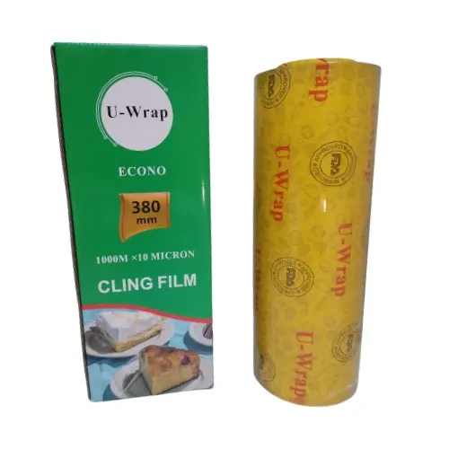 U-Wrap FOOD FILM 380mm X 1000m X 10mic(GREEN)