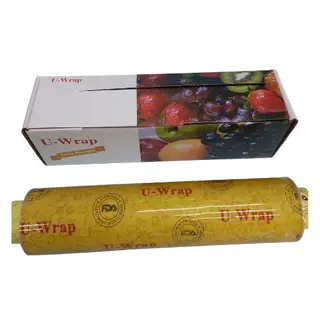 U-Wrap FOOD FILM  300mm X 300m X 9mic (WHITE)