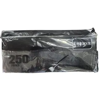 U-Serve Forks Black - 250s
