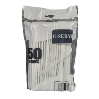 U-Serve Knives White - 50s