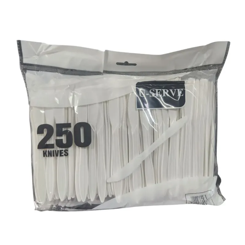 U-Serve Knives White - 250s