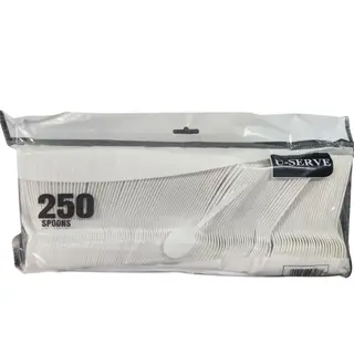 U-Serve Spoons White - 250s