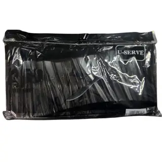 U-Serve Heavy Duty Knives Black - 250s