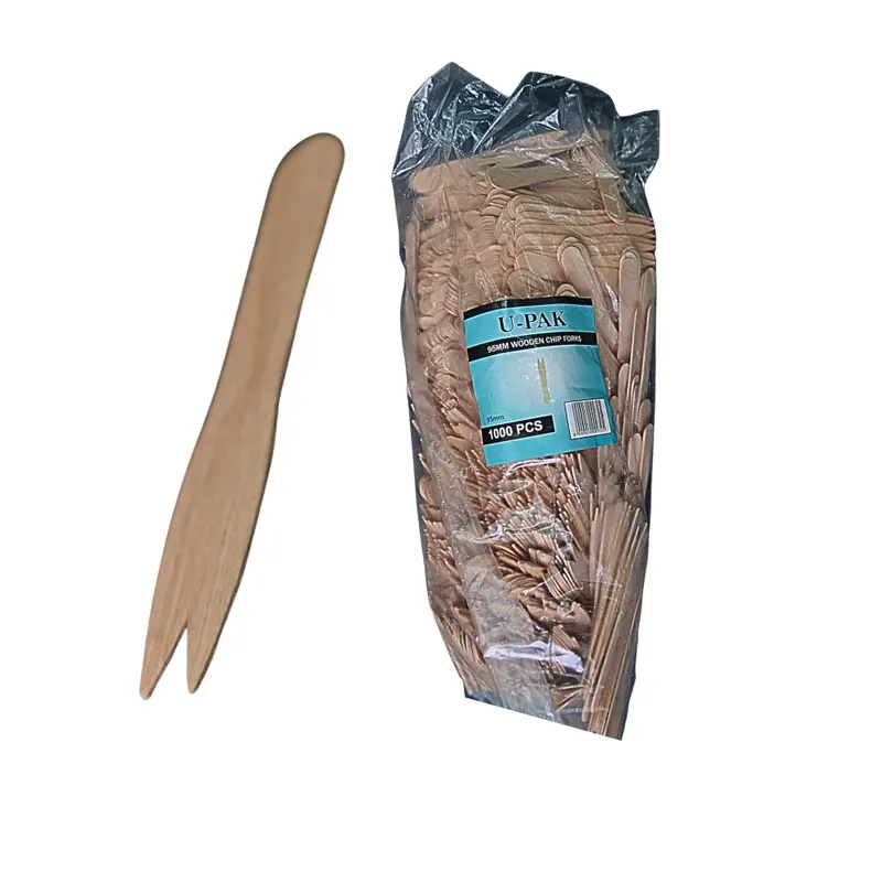 WOODEN CHIP FORK 95mm