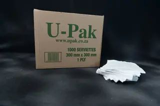 300 X 300 1 PLY SERVIETTE(GREEN)